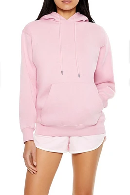 Fleece Drawstring Hoodie