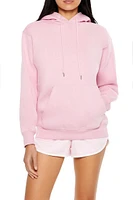 Fleece Drawstring Hoodie