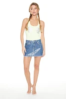 Bratz x F21 Textured Denim Mini Skirt