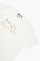 Embroidered Angel Hello Kitty Tee