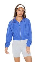 Active Zip-Up Hooded Jacket