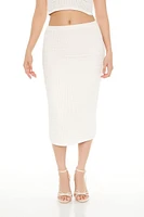 Crochet Crop Top & Midi Skirt Set