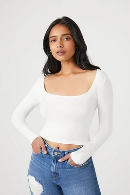 Tie-Back Long-Sleeve Top