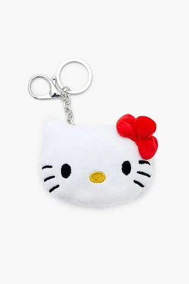 Plush Hello Kitty Keychain