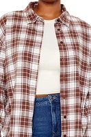 Plus Plaid Flannel Shirt
