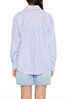 Poplin Striped Pocket Shirt