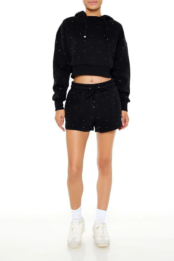 Active Rhinestone Sweatshorts