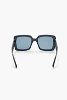 Curb Chain Square Sunglasses