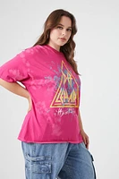 Plus Def Leppard Graphic Tee