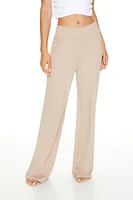 Wide-Leg Pajama Pants