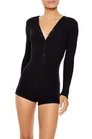 Long-Sleeve Pajama Romper