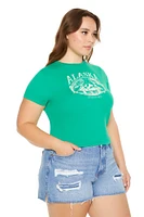 Plus Alaska Fishing Co Baby Tee