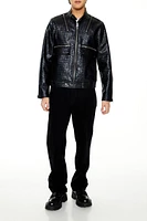 Basketwoven Trucker Jacket