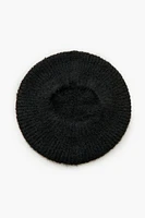 Ribbed Knit Beret