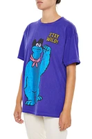 Oversized Cookie Monster Tee