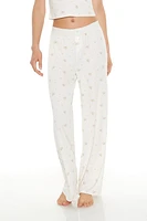 Floral Print Pajama Pants