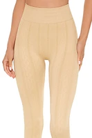 Active Seamless Cable Knit Leggings