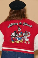 Plus Disney Mickey & Friends Varsity Jacket