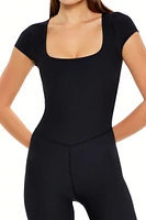 Active Square-Neck Jumpsuit