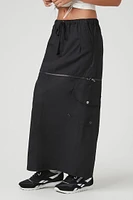 Convertible Zip-Off Cargo Skirt