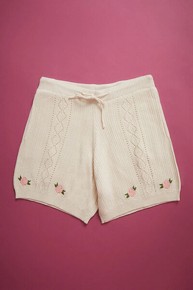 Unisex Betsey Johnson Rosette Shorts