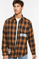 Plaid Wild West Graphic Shirt