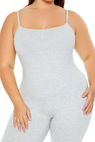 Plus Fitted Cami Jumpsuit