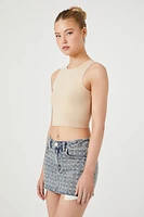 Mineral Wash Crop Top