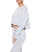 Cropped Dolman-Sleeve Pajama Top