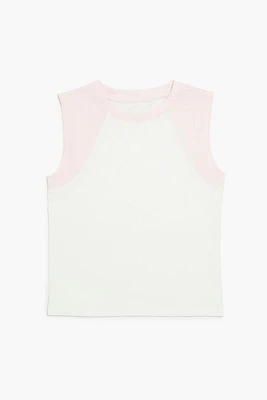 Girls Raglan Tank Top (Kids)