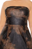 Plus Cloud Wash Mini Dress