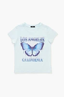 Girls Los Angeles Butterfly Tee (Kids)