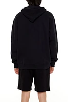 House Graphic Zip-Up Hoodie