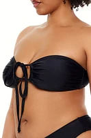 Plus Convertible Bandeau Bikini Top