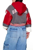 Plus Baby Girl Varsity Jacket