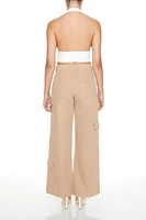 Twill Cargo Carpenter Pants