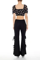 Flare Bow Cargo Pants