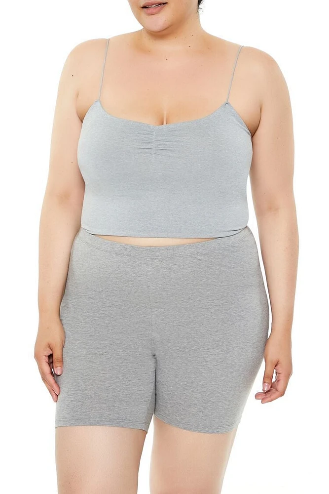Plus Seamless Cropped Cami