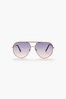 Gradient Aviator Sunglasses