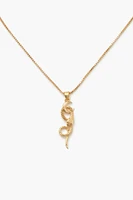 Snake Pendant Necklace