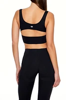 Cutout Longline Sports Bra