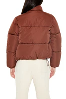 Channel-Stitched Puffer Jacket