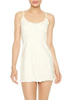 Ditsy Floral Pajama Slip Dress
