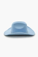 Dual Buckled-Trim Cowboy Hat