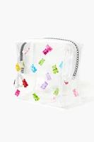 Transparent Gummy Bear Makeup Bag