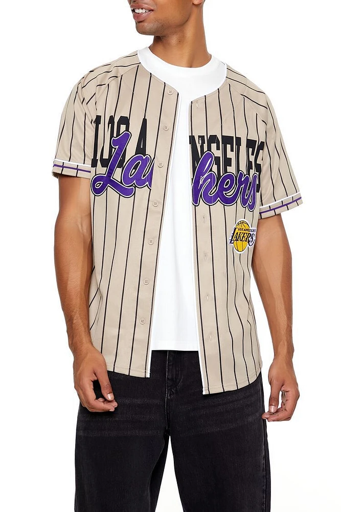 Los Angeles Lakers Baseball Jersey