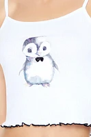 Penguin Graphic Cropped Cami