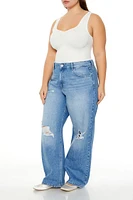 Plus High-Rise 90s Jeans