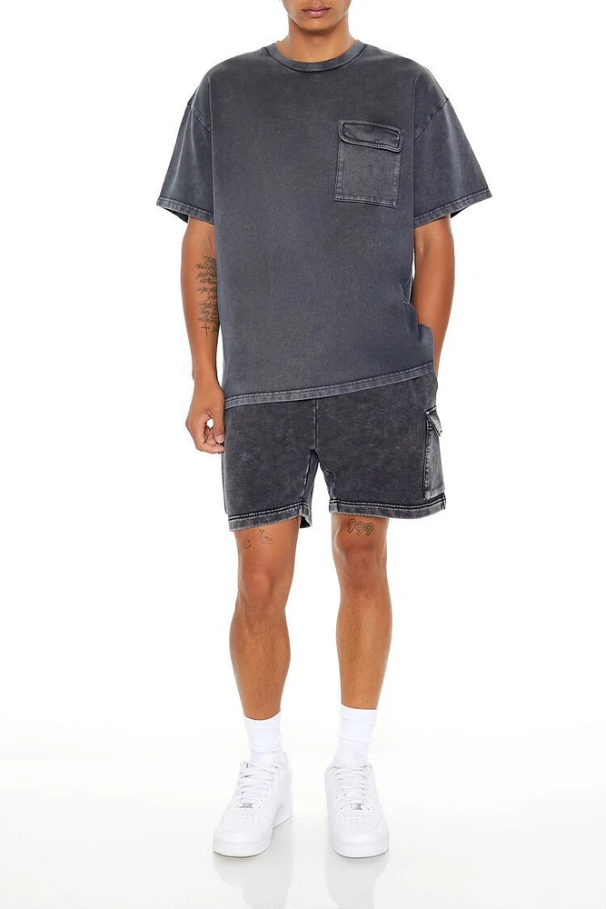 Washed Cargo Shorts