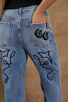 Compton Cowboys Flare Jeans